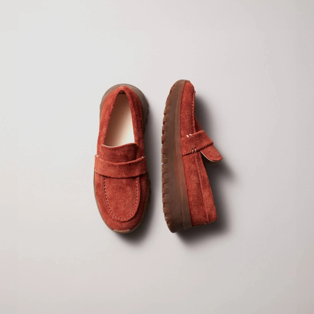 Suede loafers